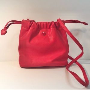 NWOT Lauren Conrad Red Heart Crossbody